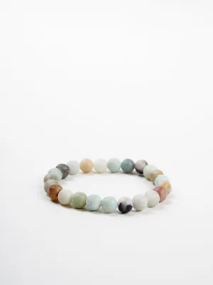 tripple wrist bracelet - sea foam green