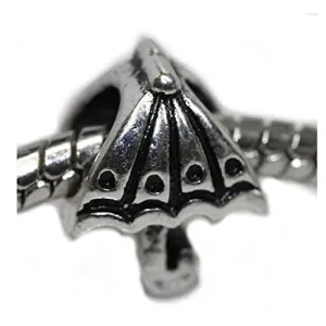 Umbrella Charm European Bead for snake charm Bracelet