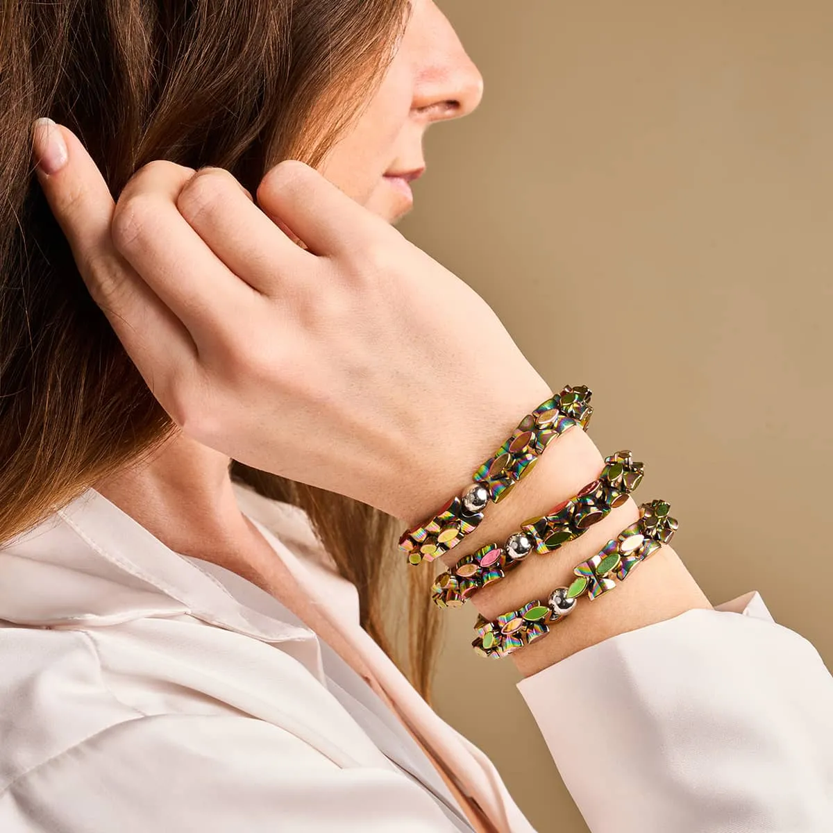 Unicorn Gold | Monroe Links | Hourglass Bracelet
