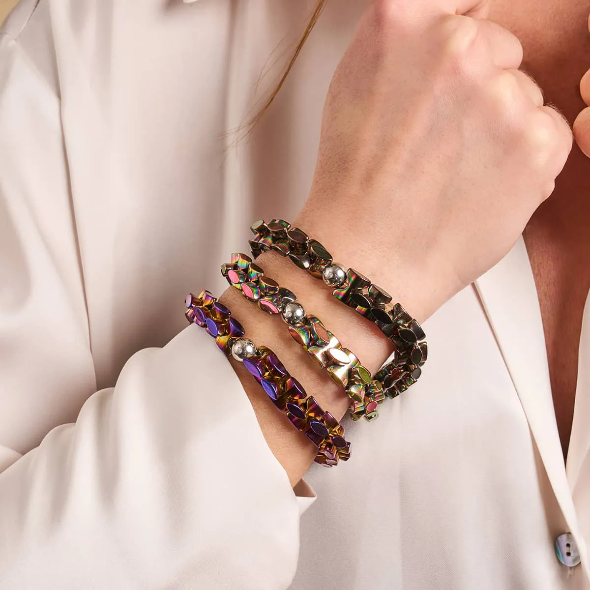 Unicorn Gold | Monroe Links | Hourglass Bracelet
