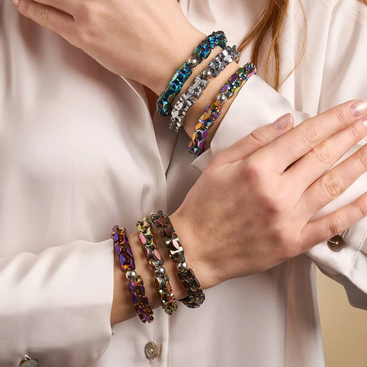 Unicorn Gold | Monroe Links | Hourglass Bracelet