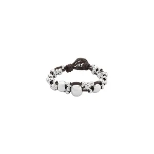 Vitamins bracelet, silver