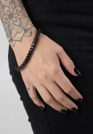 Wildcat - Braided Square Black - Bracelet