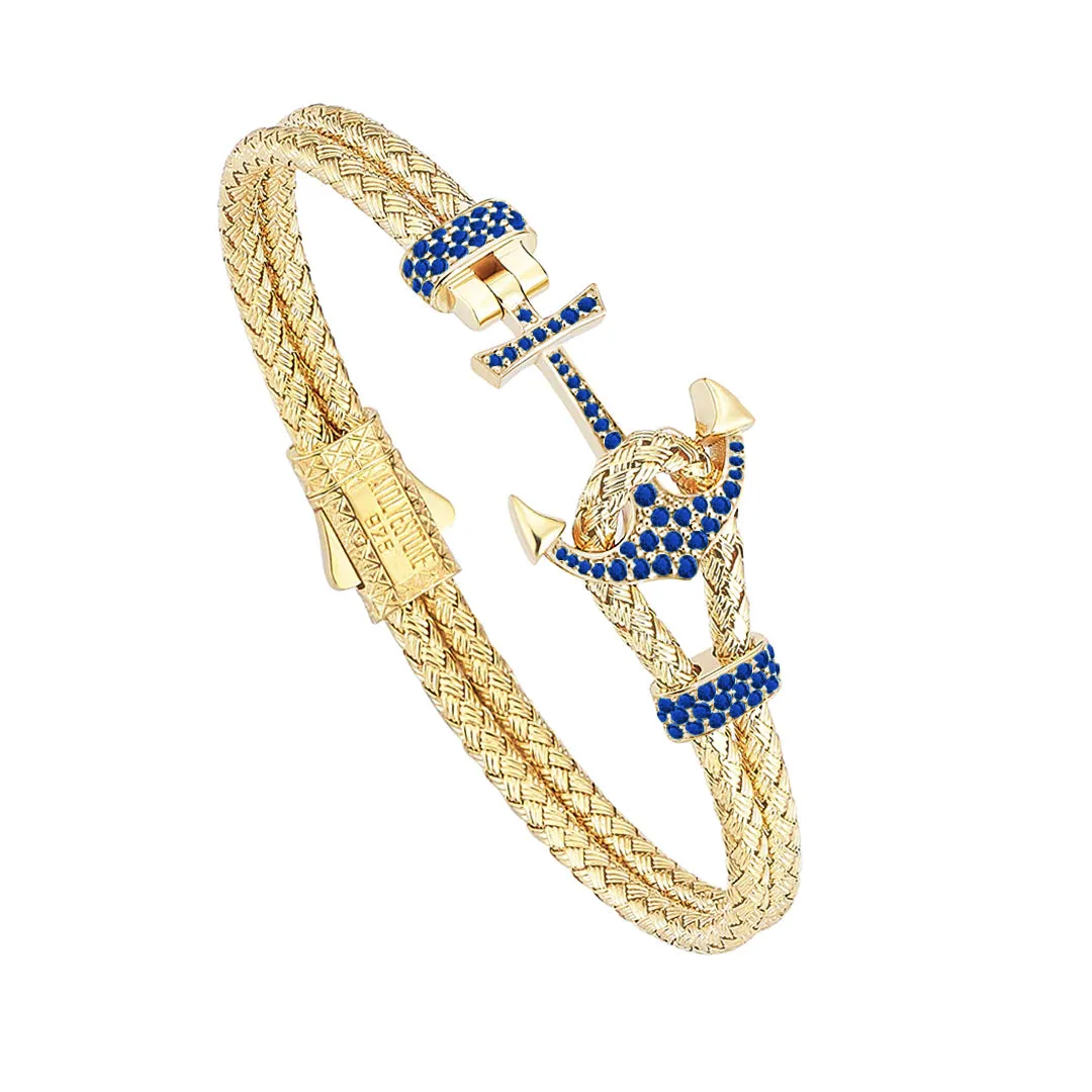 Women's Petite Anchor Bracelet - Silver