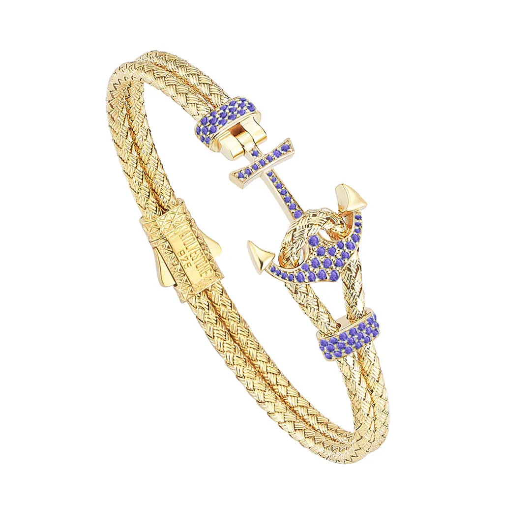 Women's Petite Anchor Bracelet - Silver