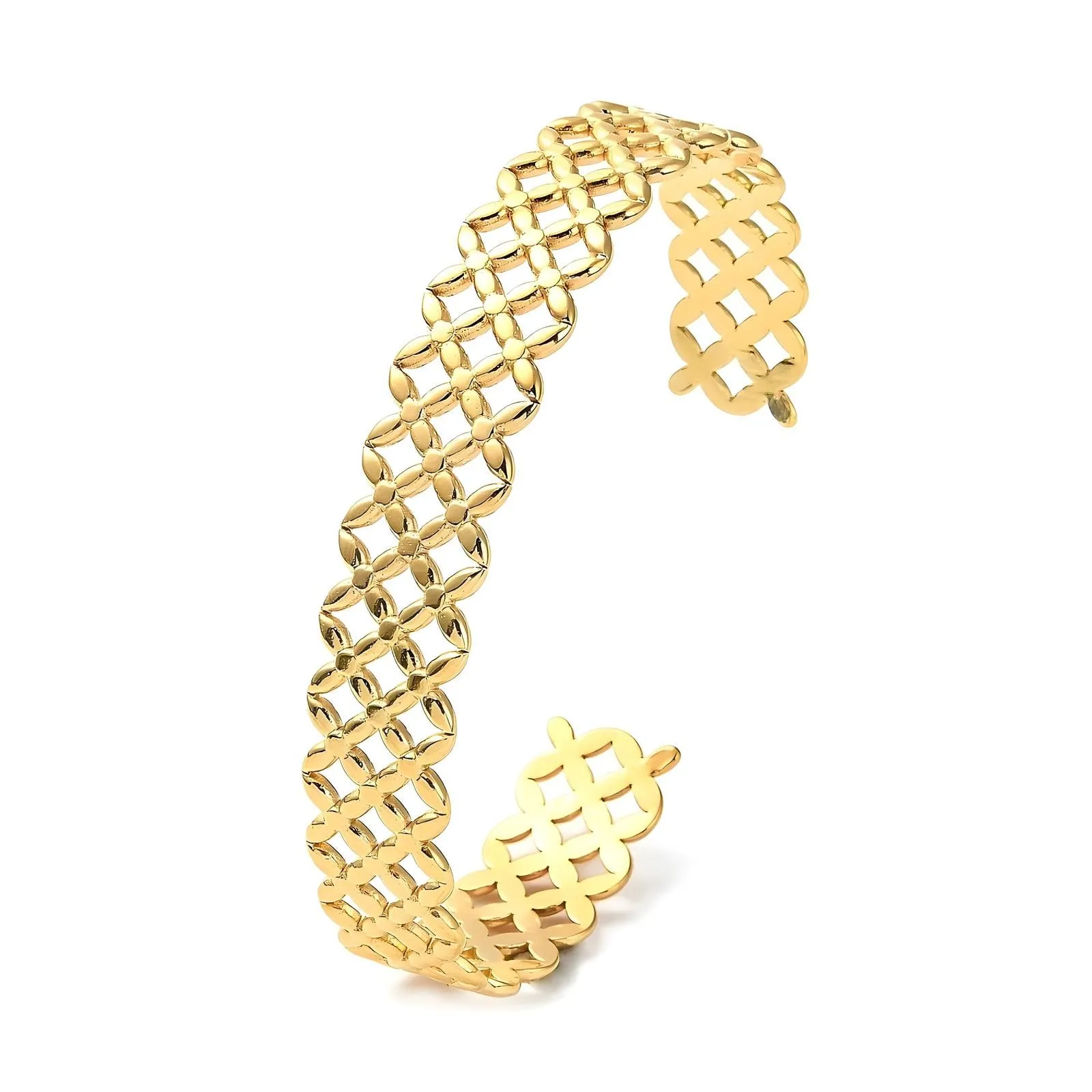 XX Gold Cuff Bracelet