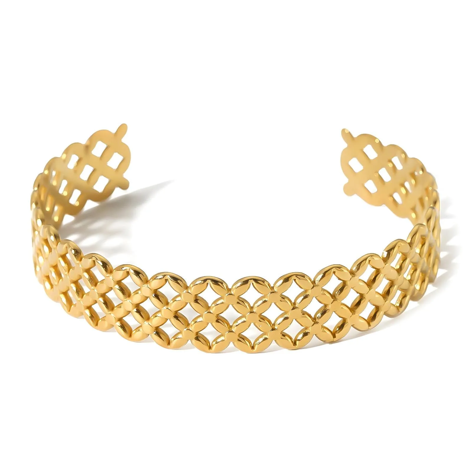 XX Gold Cuff Bracelet